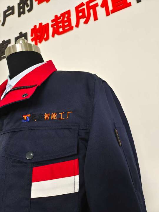 慈溪万能电子厂防静电服定做案例