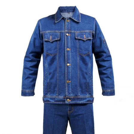 牛仔工作服