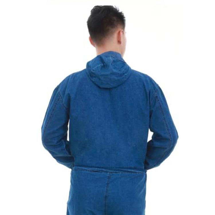 牛仔连体工作服
