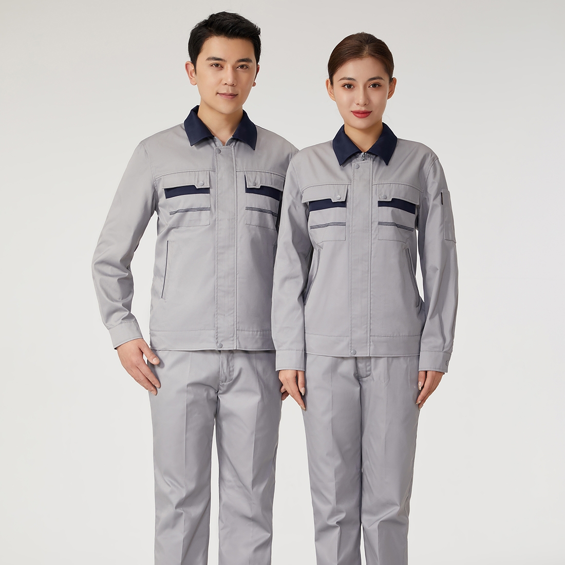济源钢厂半袖工作服耐脏透气耐磨