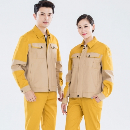 雪佛龙夏装工作服：透气清凉耐脏